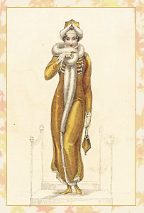 Прогулочное платье, Ackermann, 1811