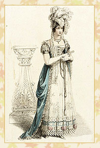 Придворная дама, Ackermann, 1820